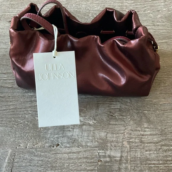 Ulla Johnson Burgundy Clutch - Picture 6 of 11